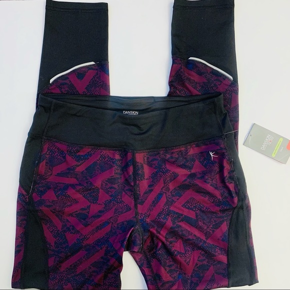 NWT Danskin Now Melange Compression Leggings S - Picture 3 of 7